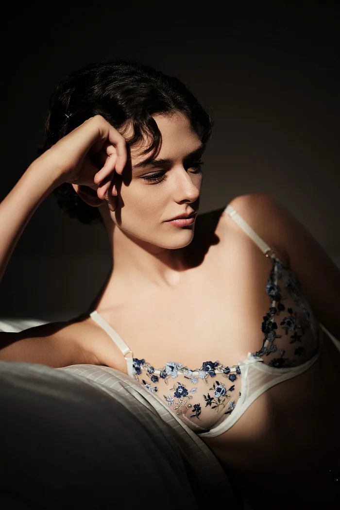 Ästhetische Boudoir-Aufnahme