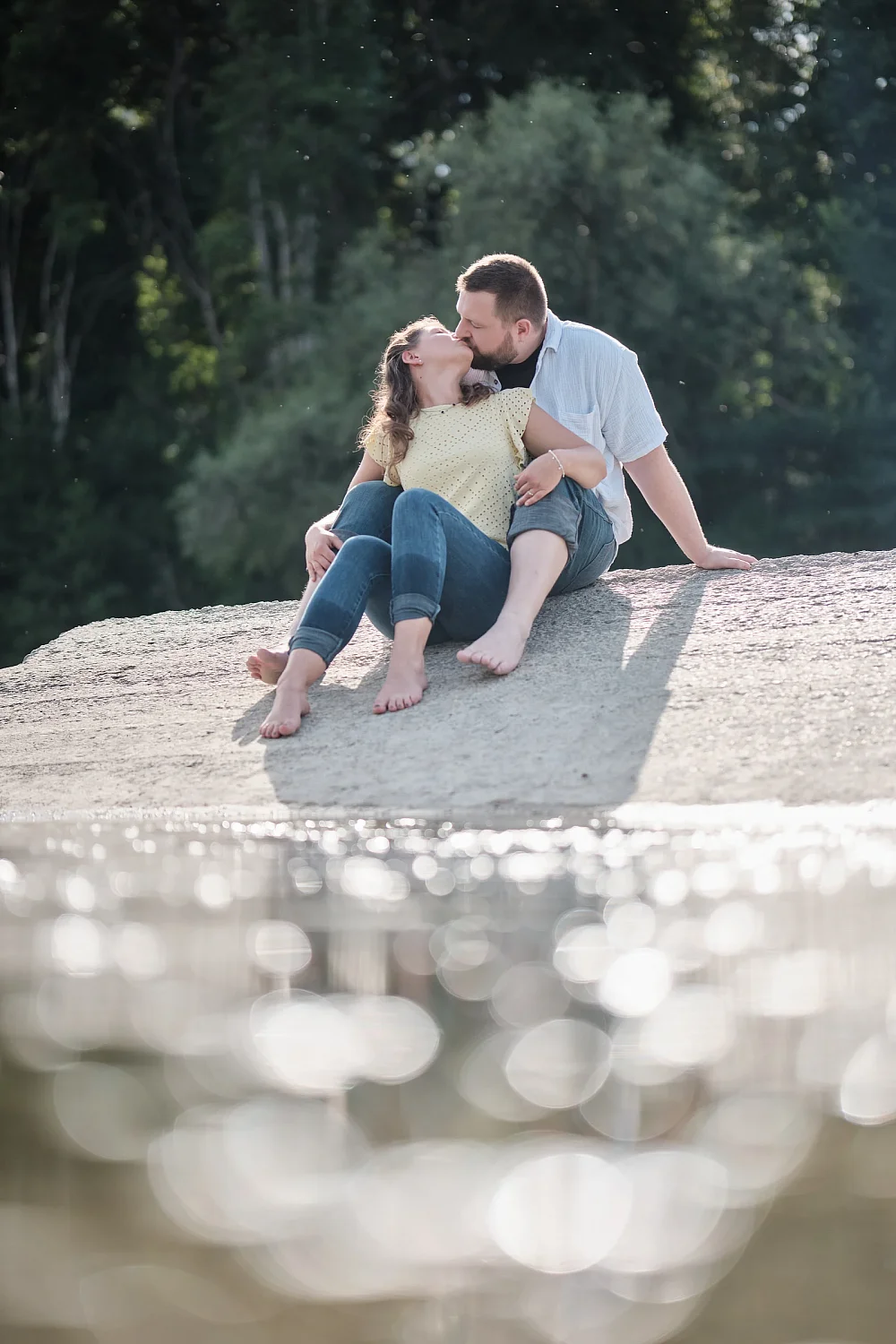Paarshooting am Hochablass im Sommer