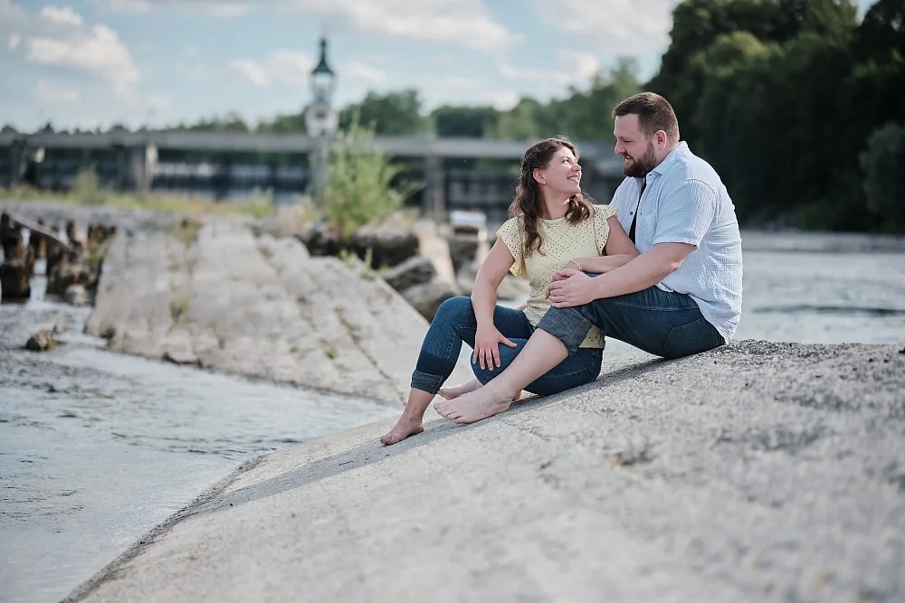 Paarshooting am Hochablass im Sommer