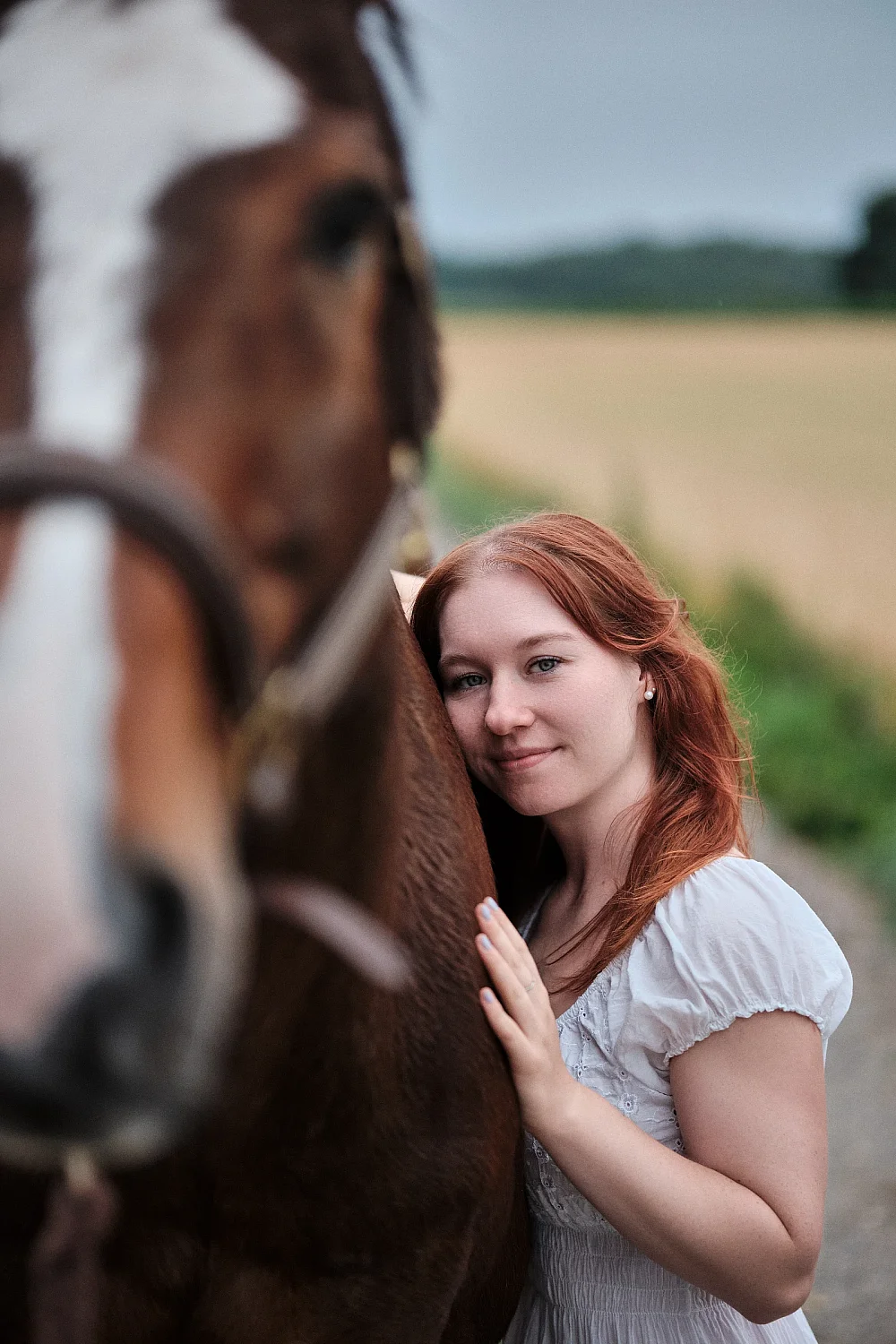 Outdoor Portraitserie mit Pferd