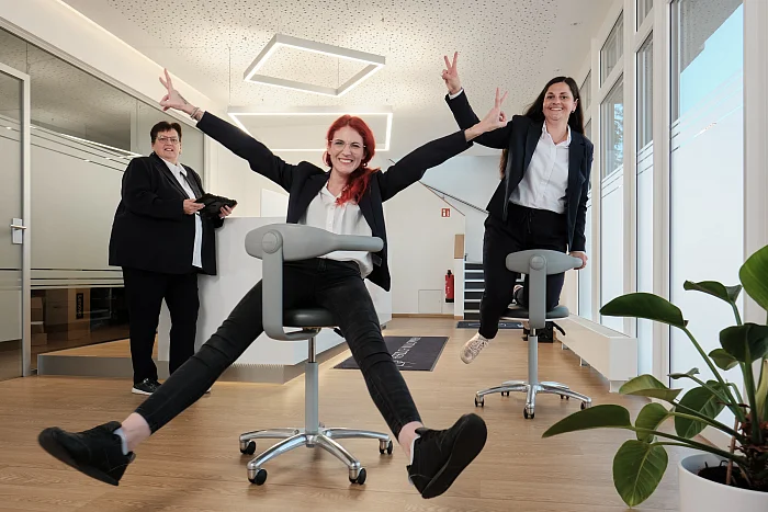 Praxis Business Shooting MKG Teamfoto