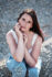 Portrait Sommersprossen Outdoor Bokeh